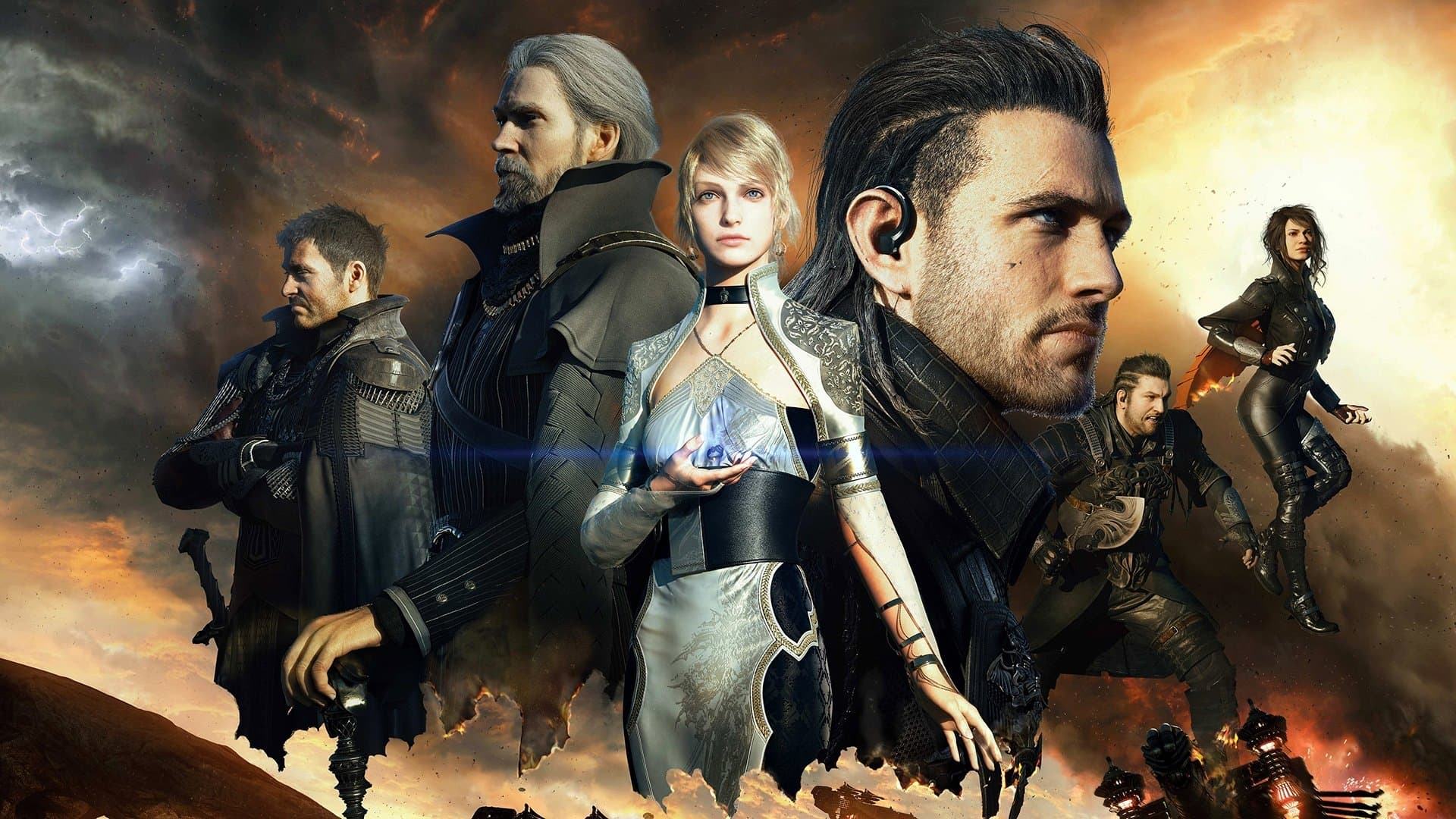 Backdrop of Kingsglaive: Final Fantasy XV