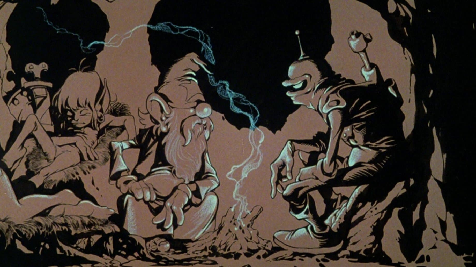 Backdrop of Wizards
