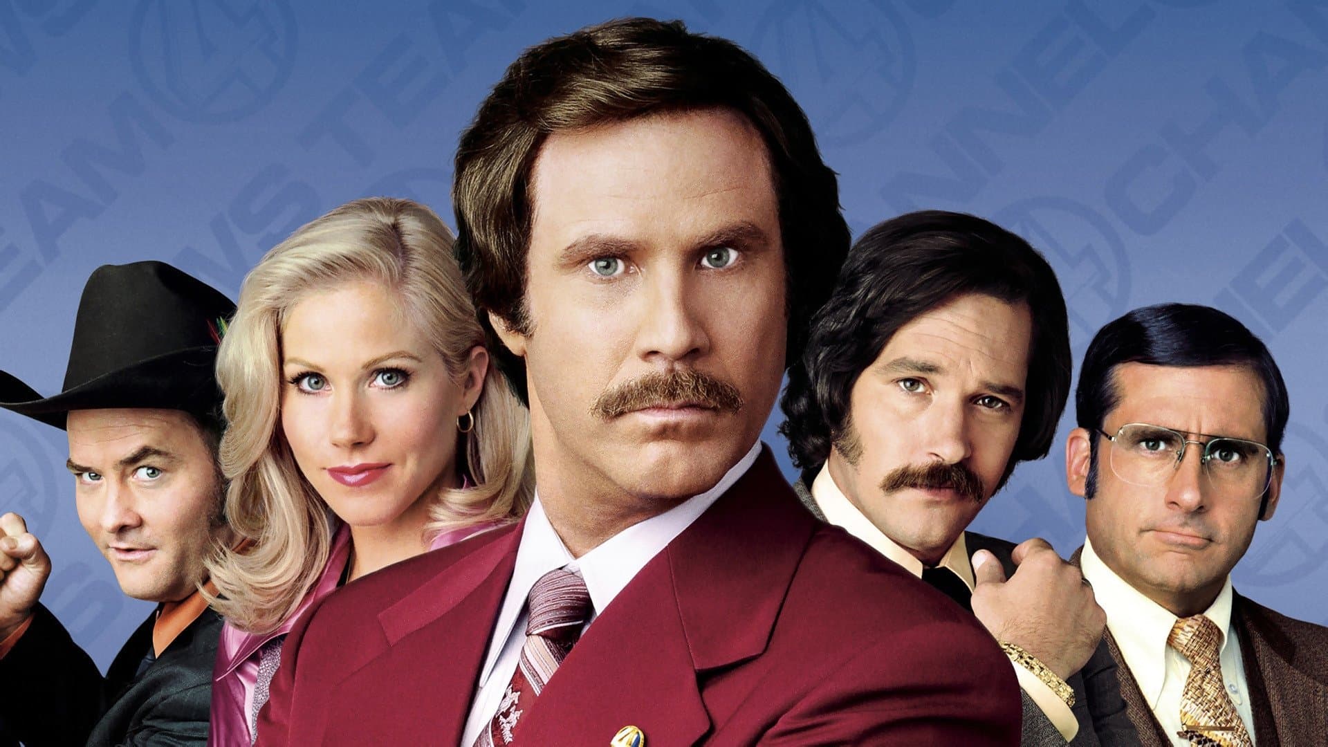 Backdrop of Anchorman Collection