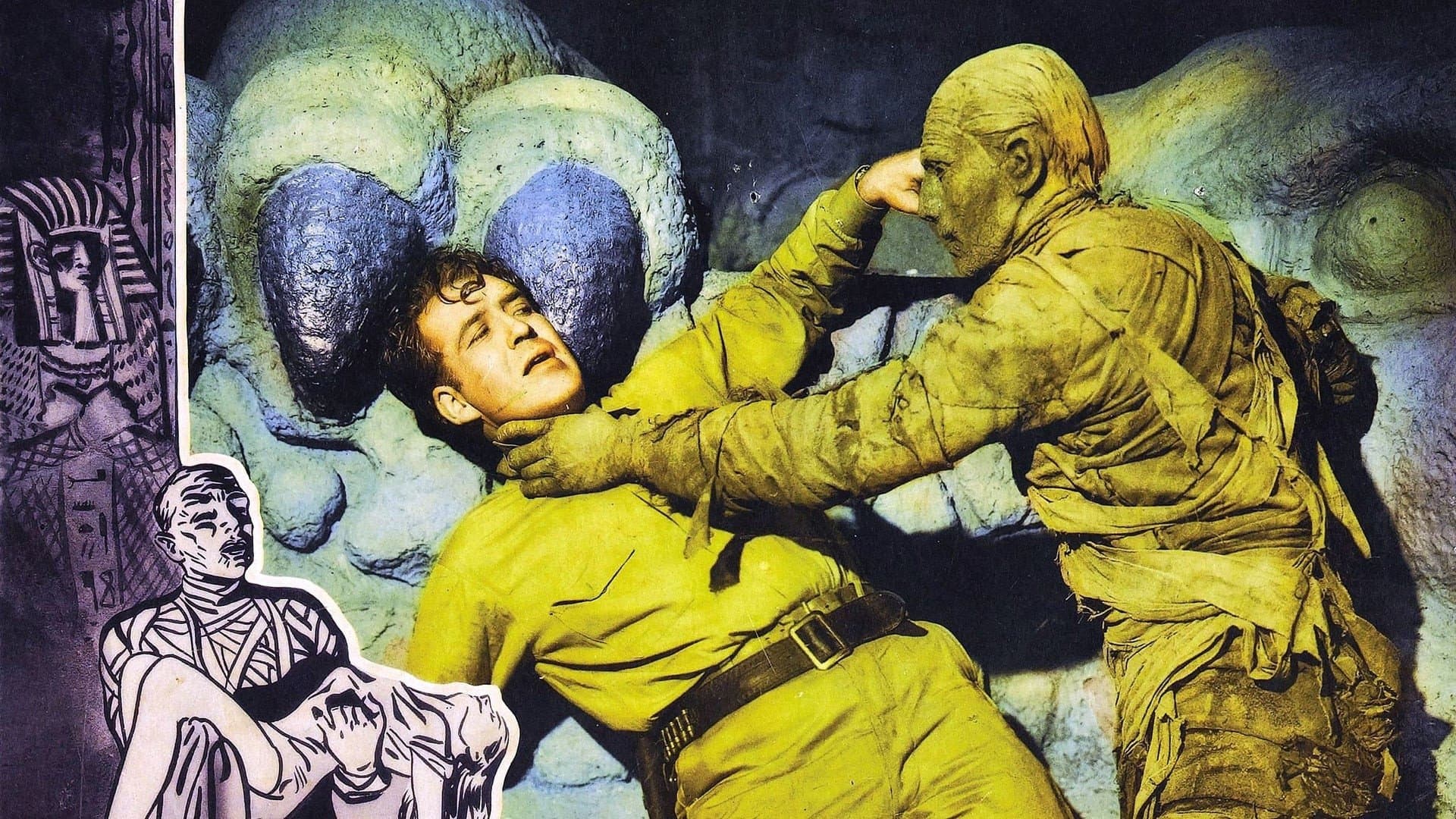 Backdrop of The Mummy's Hand