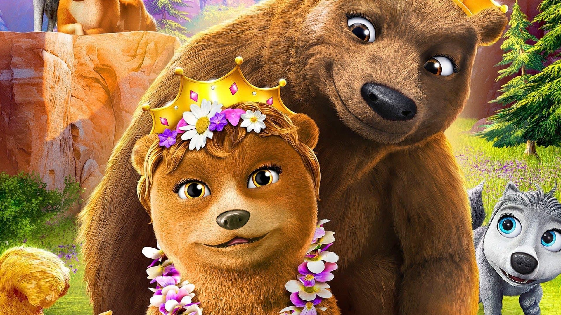 Backdrop of Alpha and Omega: Journey to Bear Kingdom