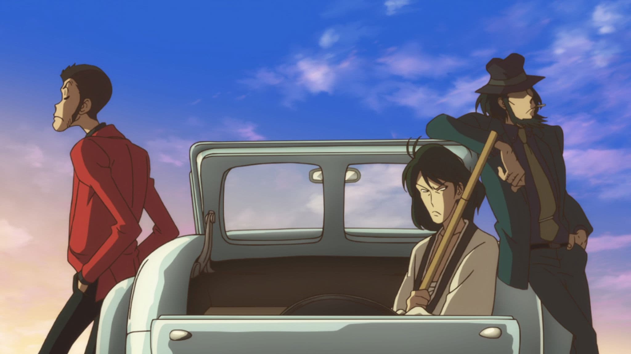 Backdrop of Lupin the Third: Prison of the Past