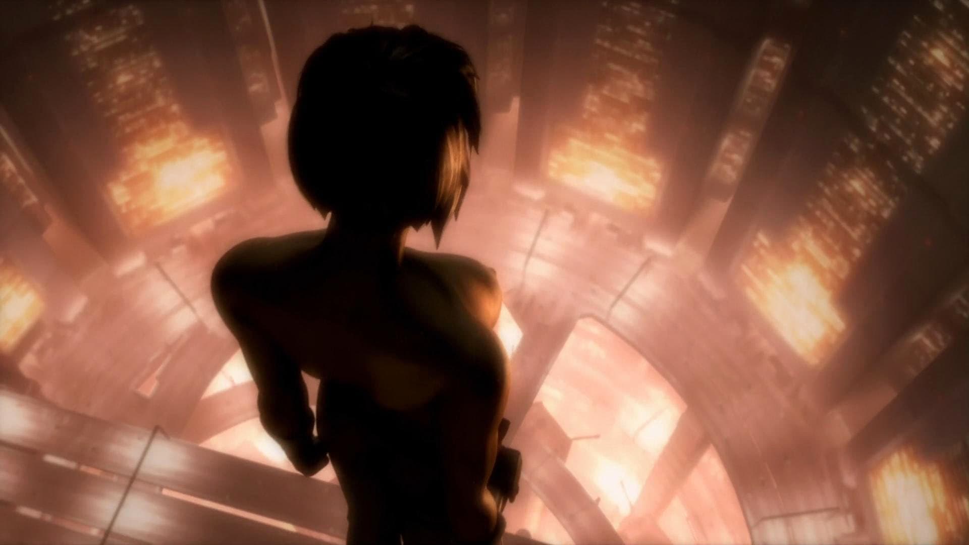 Backdrop of Ghost in the Shell 2.0