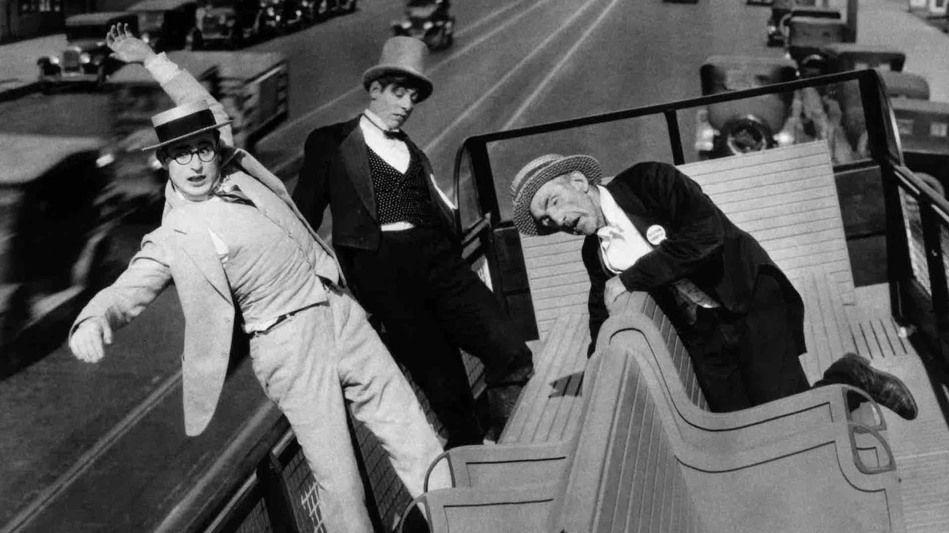 Backdrop of For Heaven's Sake