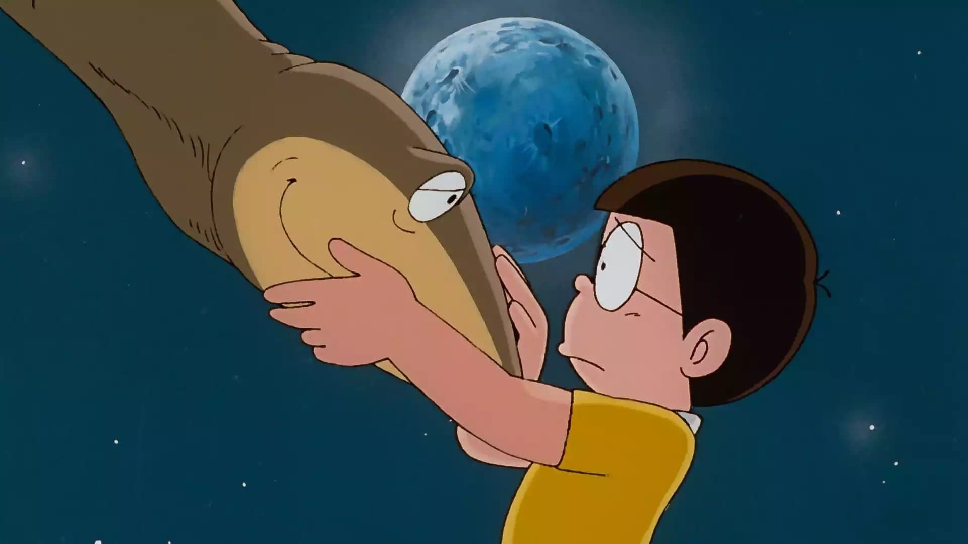 Backdrop of Doraemon: Nobita's Dinosaur