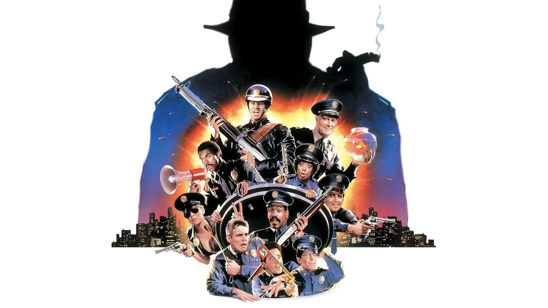 Backdrop of Police Academy 6: City Under Siege