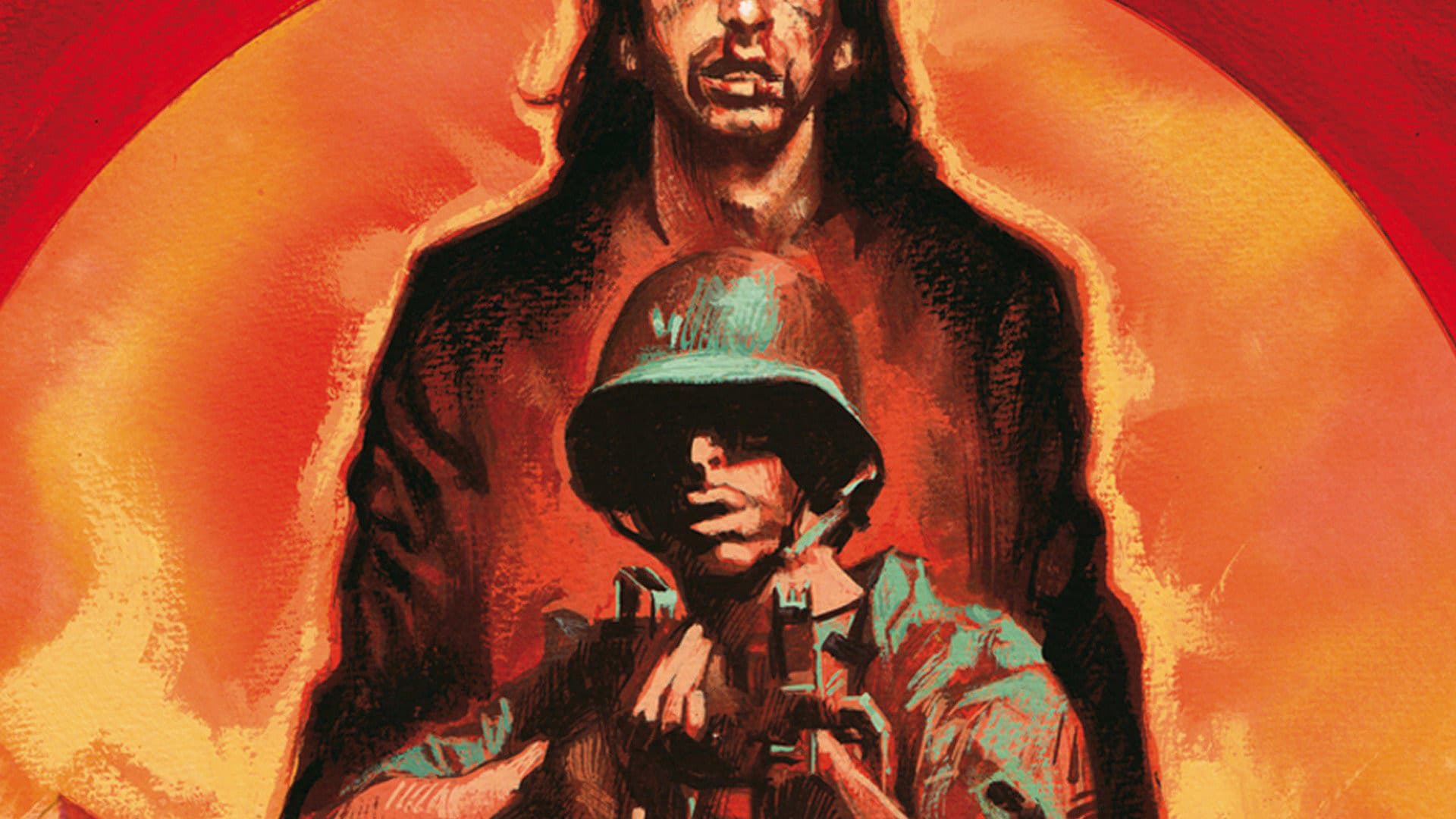 Backdrop of Combat Shock