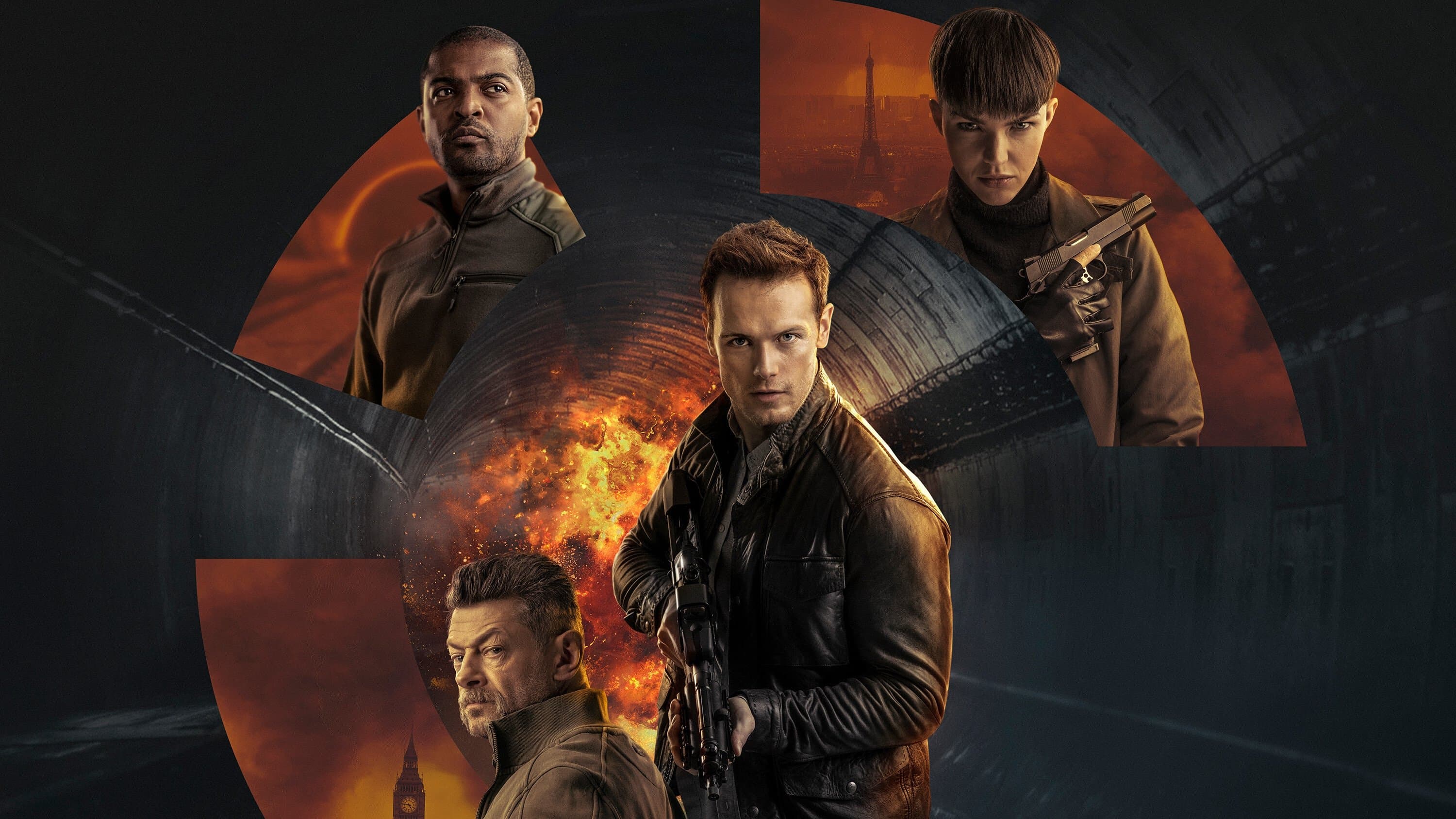 Backdrop of SAS: Red Notice