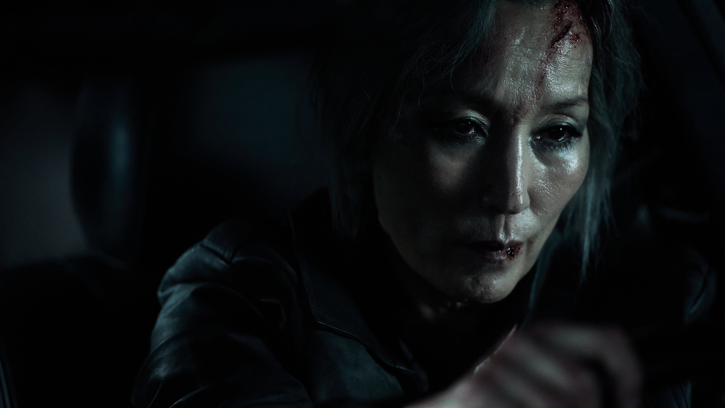 Backdrop of The Old Woman with the Knife