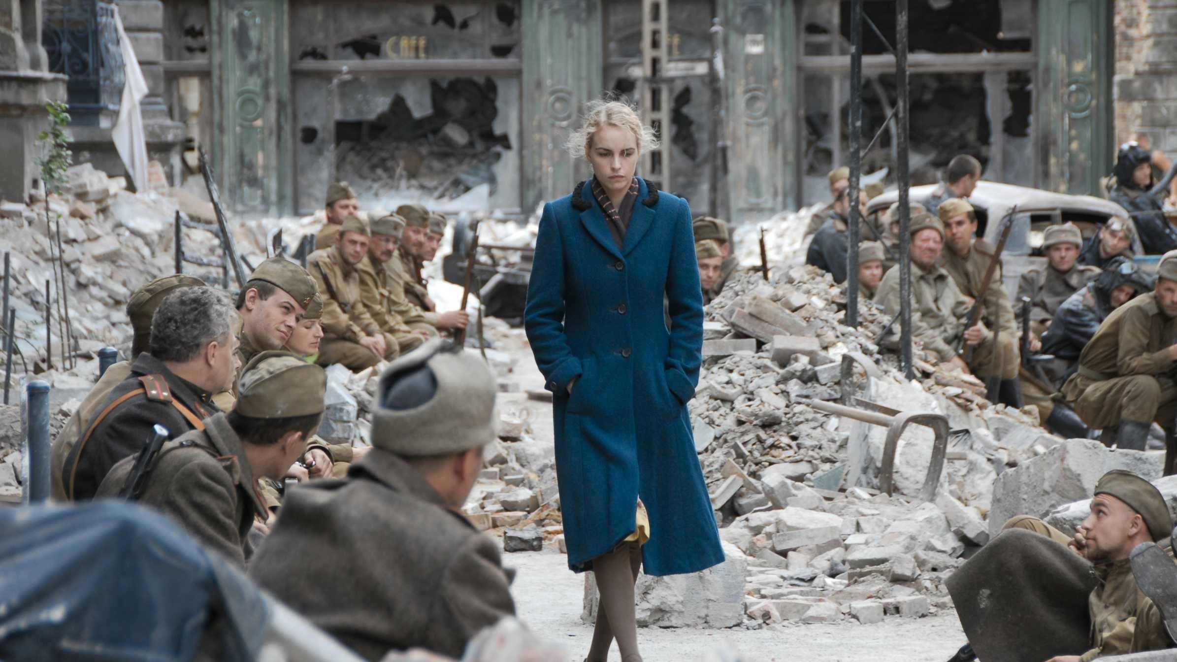 Backdrop of A Woman in Berlin