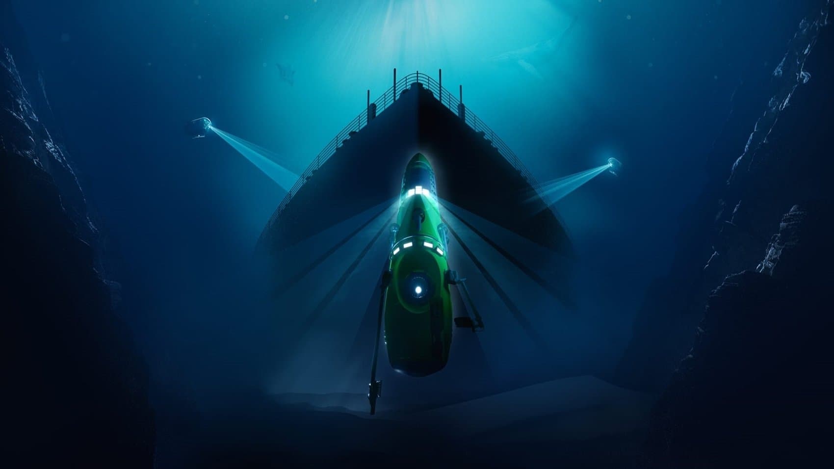 Backdrop of Deepsea Challenge 3D