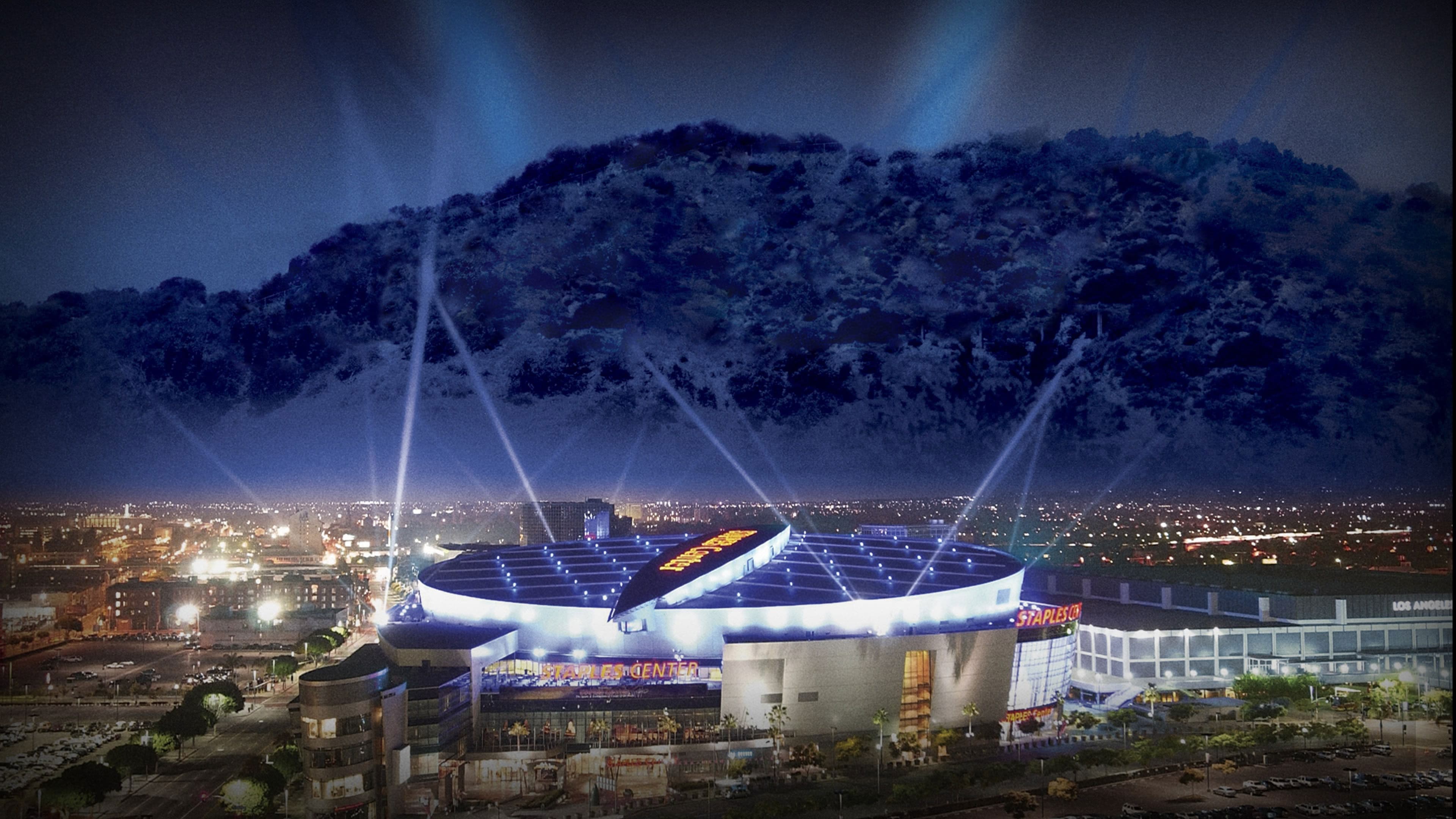 Backdrop of WWE WrestleMania 21