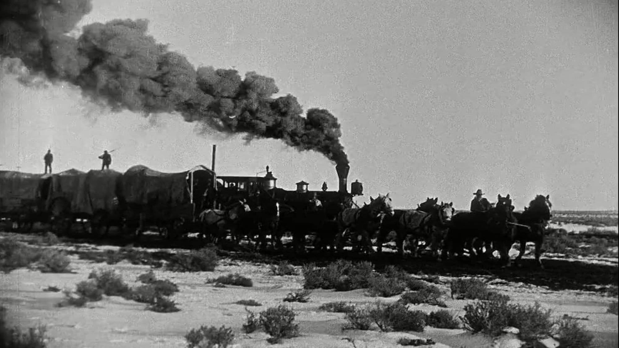 Backdrop of The Iron Horse