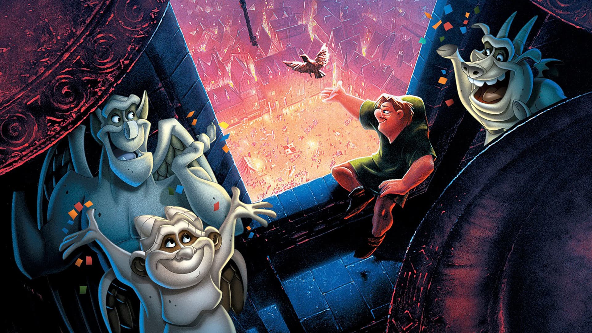 Backdrop of The Hunchback of Notre Dame