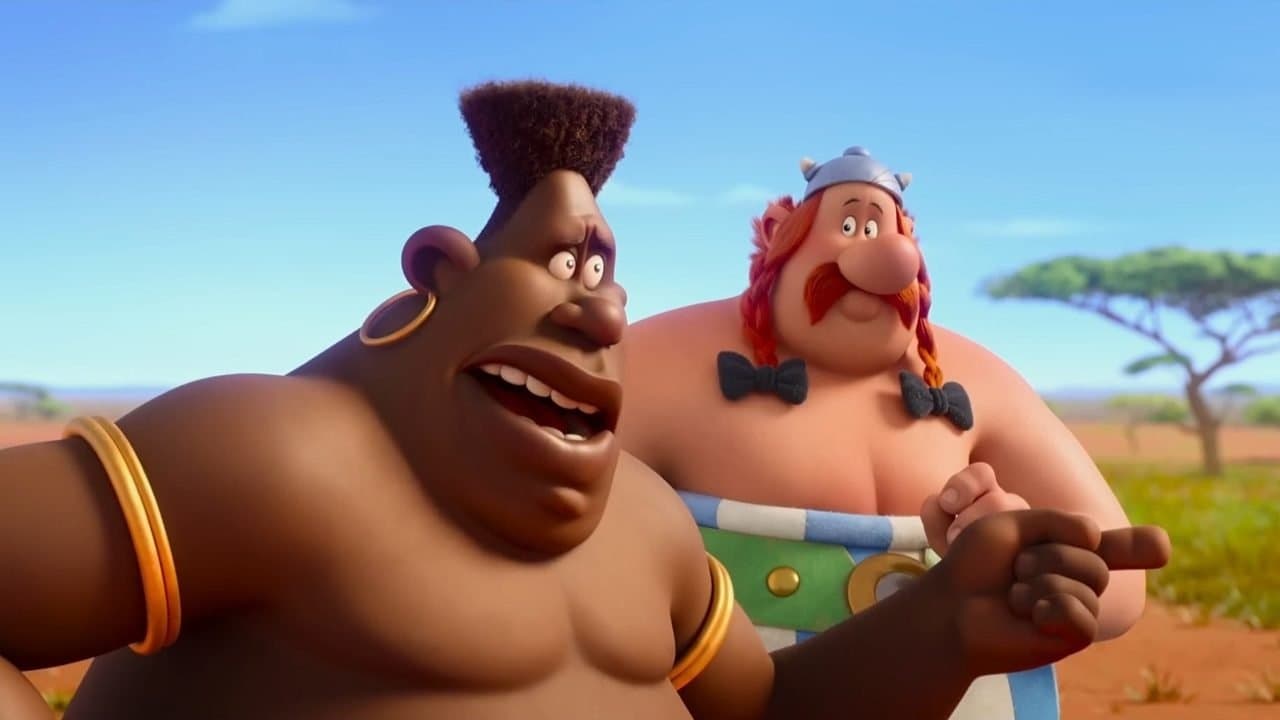 Backdrop of Asterix: The Kingdom of Nubia