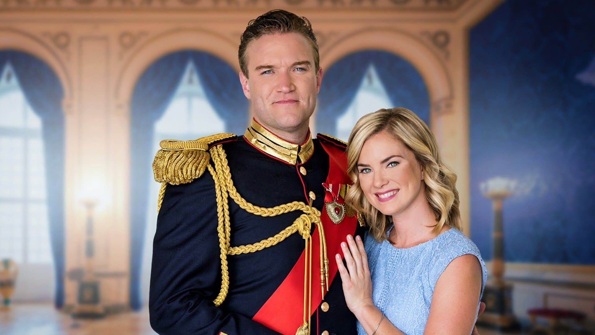 Backdrop of A Christmas in Royal Fashion