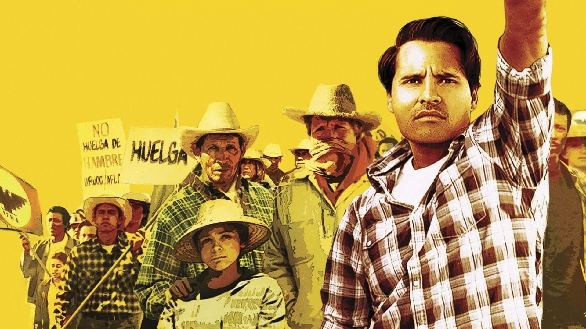 Backdrop of Cesar Chavez