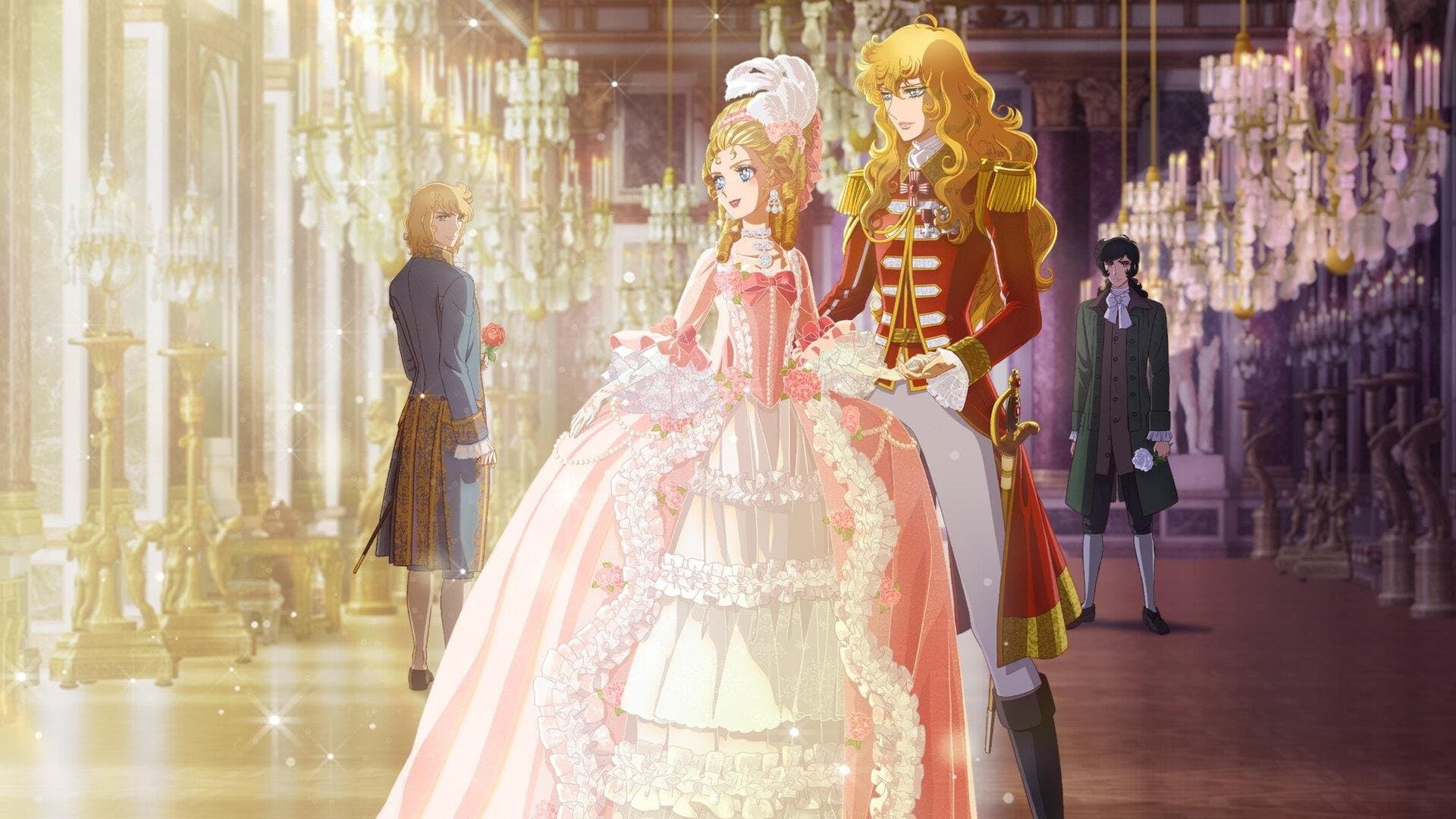 Backdrop of The Rose of Versailles