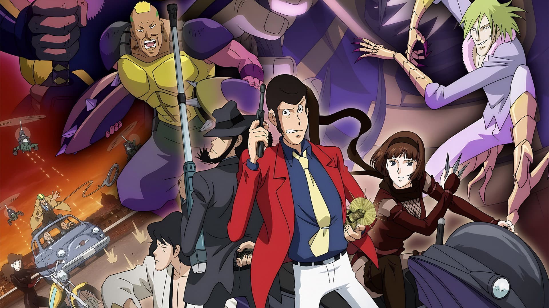 Backdrop of Lupin the Third: The Last Job