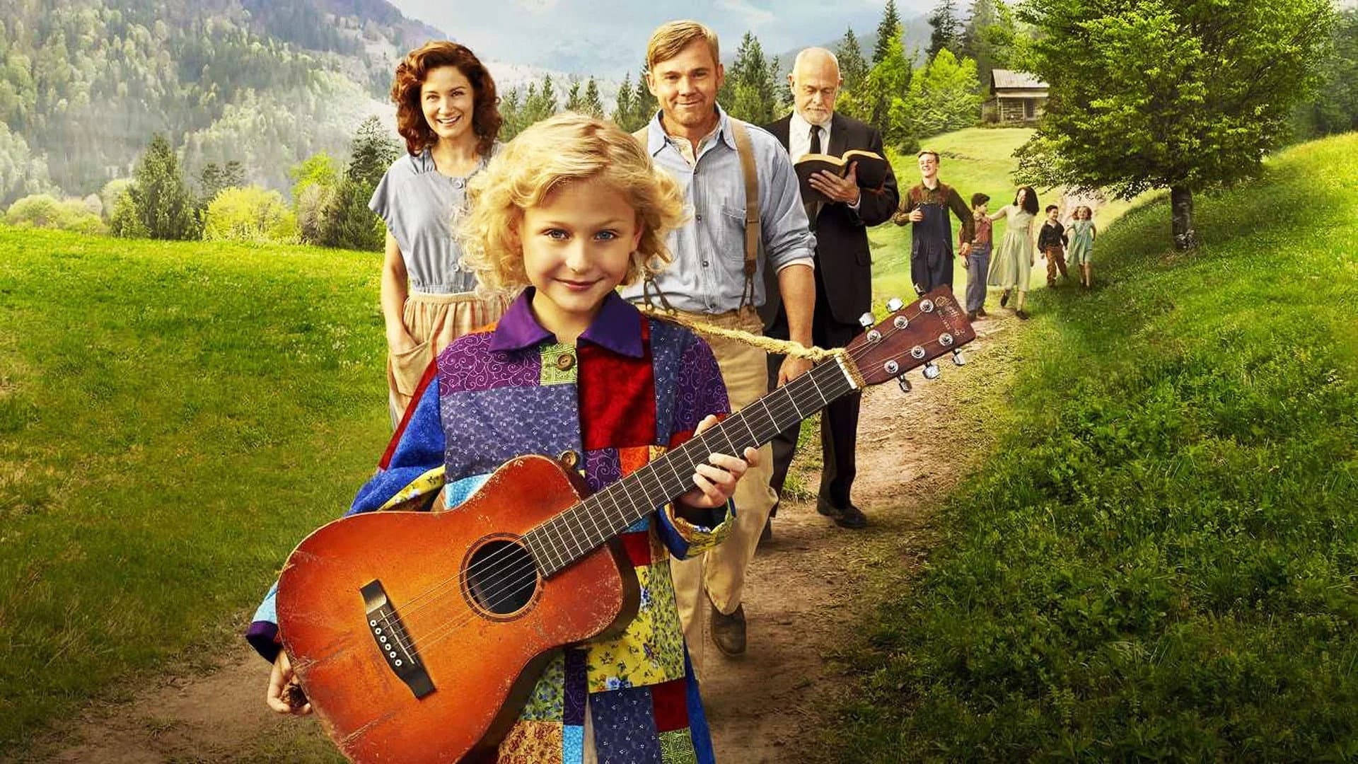 Backdrop of Dolly Parton's Christmases of Many Colors Collection