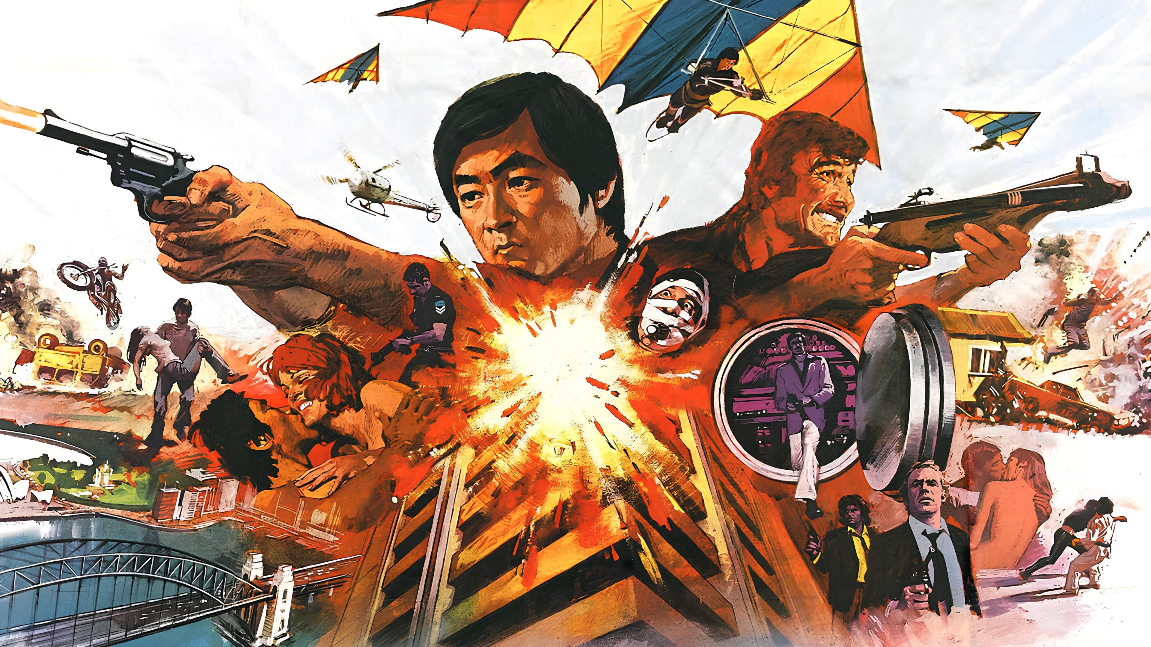 Backdrop of The Man from Hong Kong