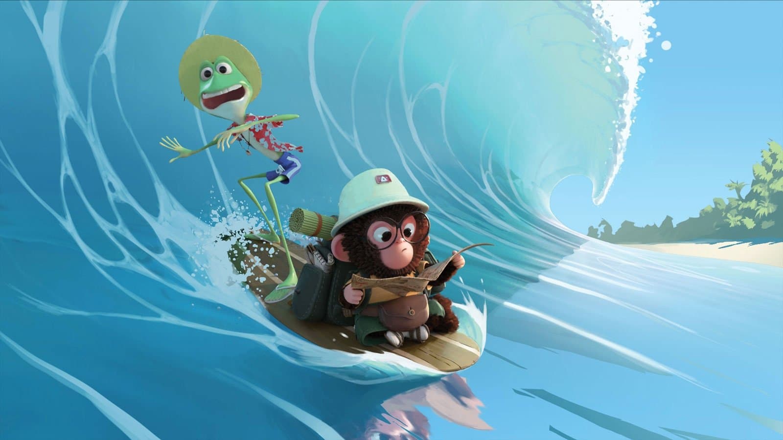 Backdrop of Around the World in 80 Days