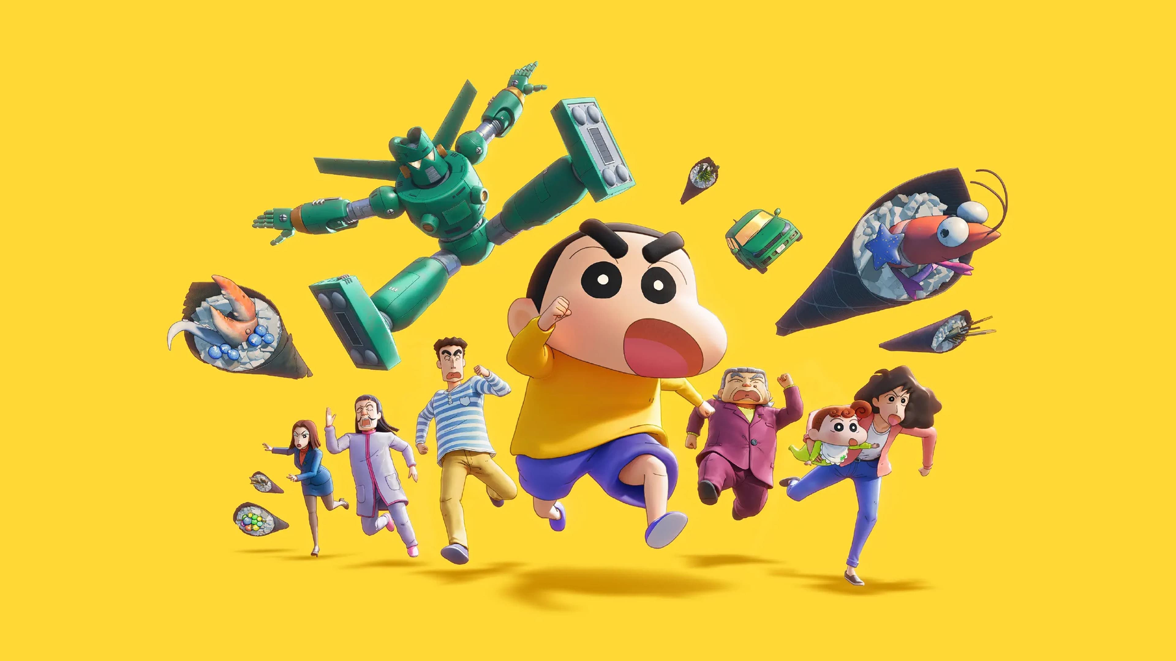 Backdrop of New Dimension! Crayon Shin-chan the Movie: Battle of Supernatural Powers ~Flying Sushi~