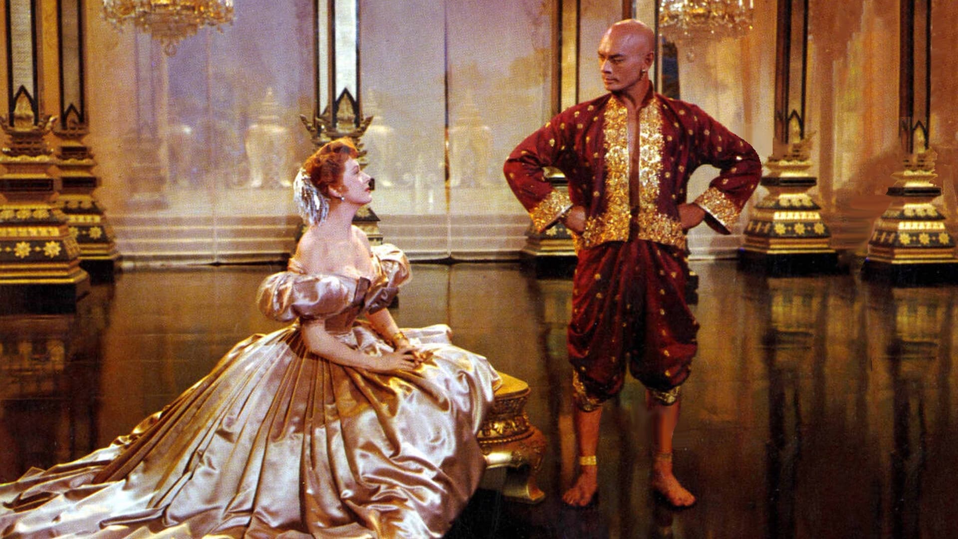 Backdrop of The King and I