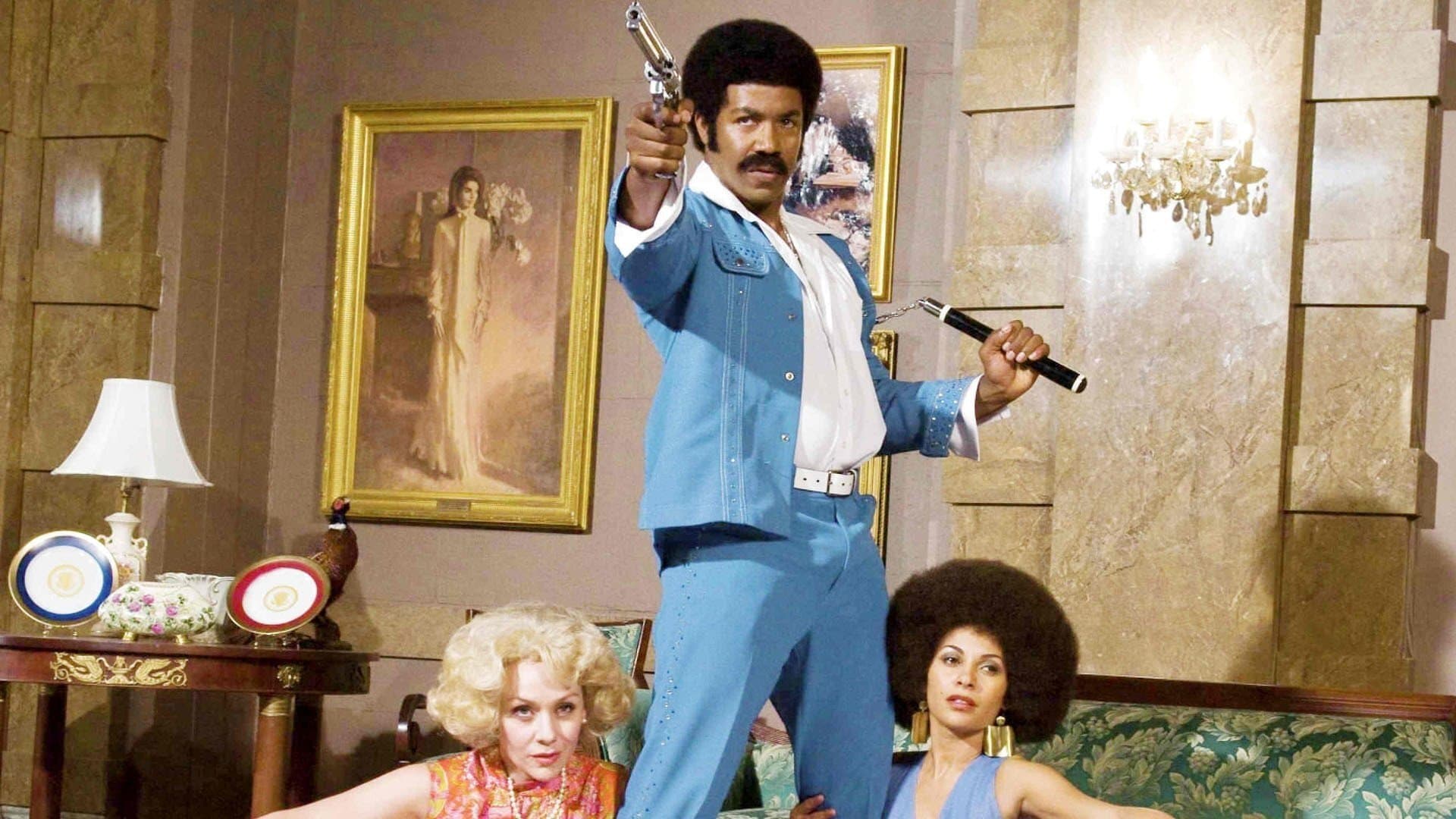 Backdrop of Black Dynamite