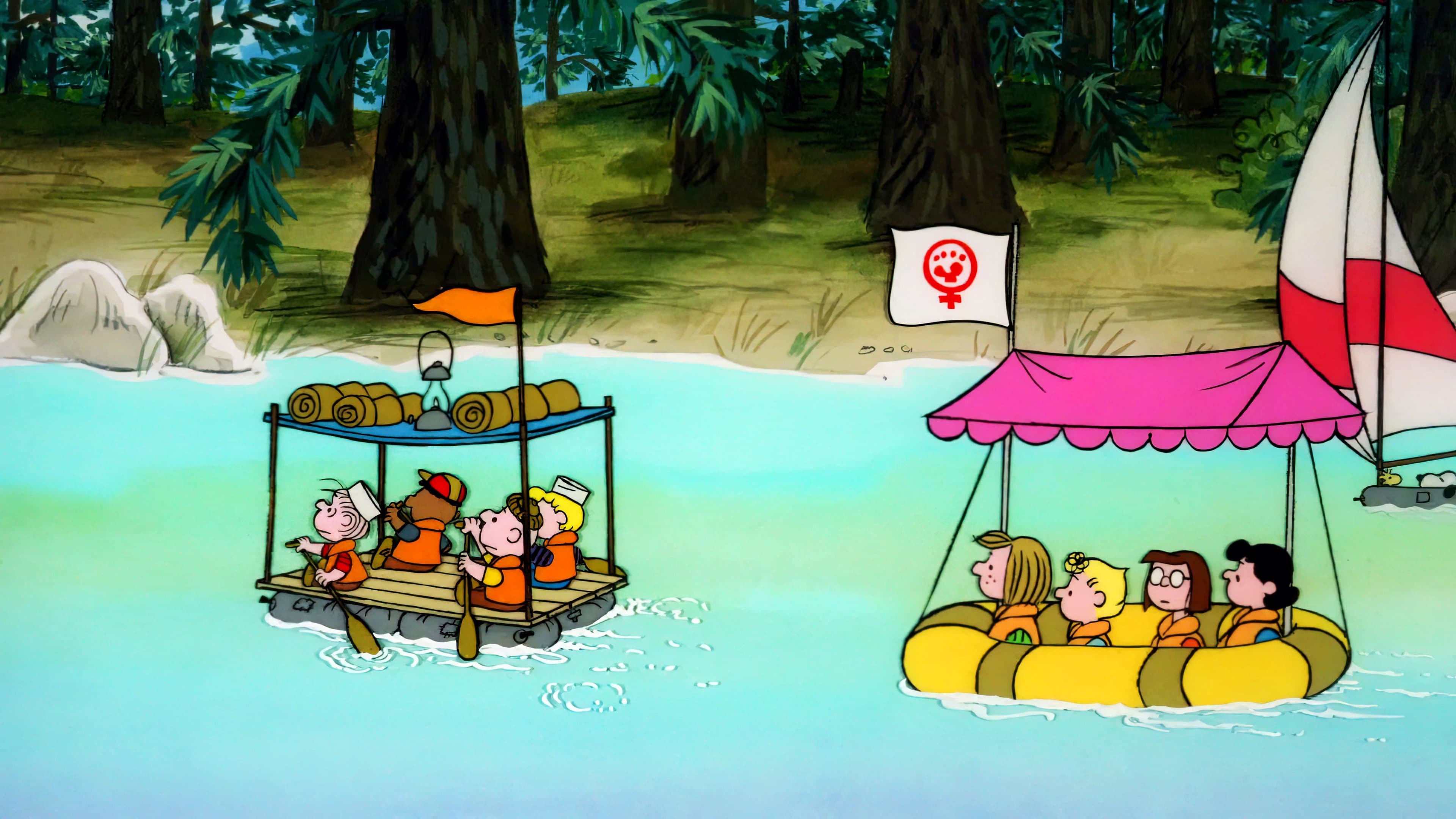 Backdrop of Race for Your Life, Charlie Brown