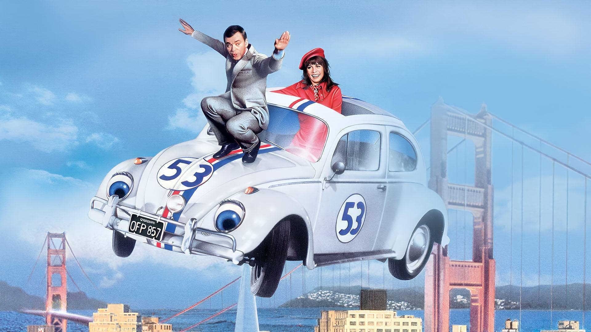 Backdrop of Herbie Rides Again