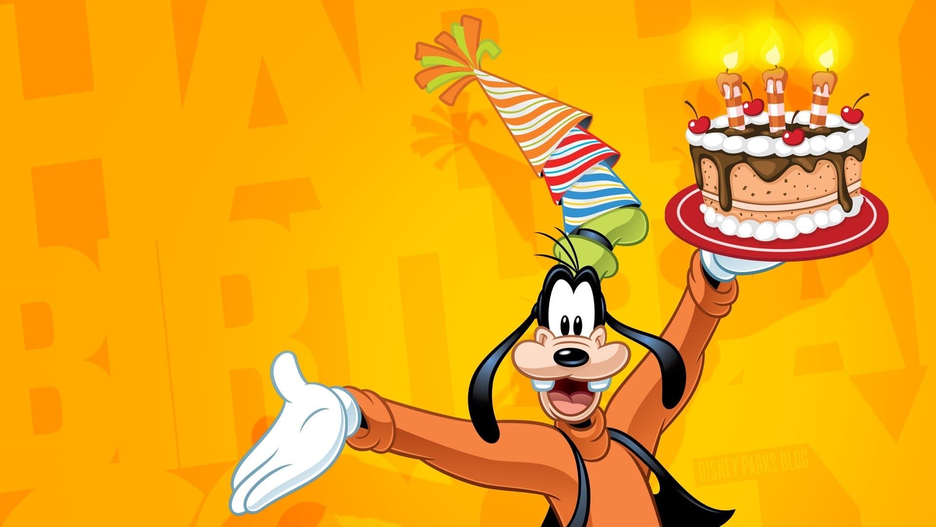 Backdrop of Everybody Loves Goofy
