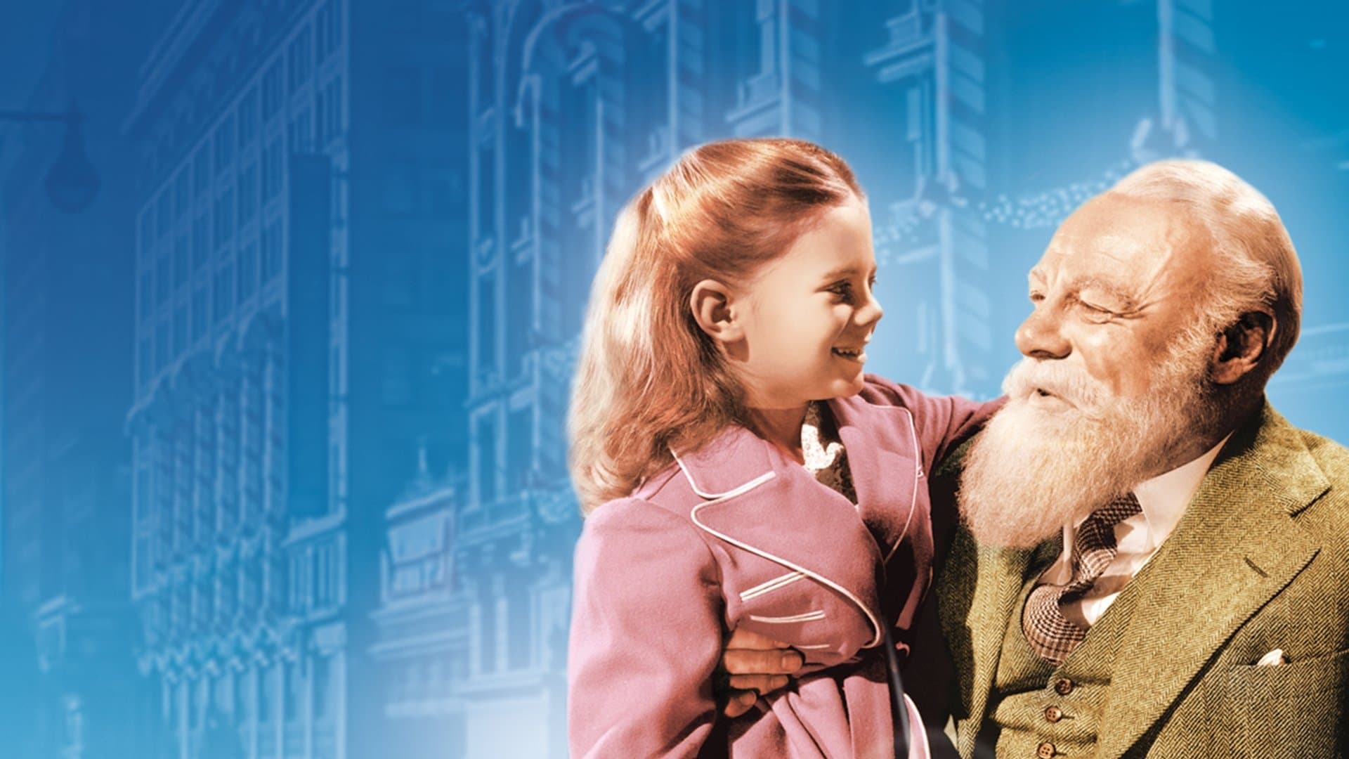 Backdrop of Miracle on 34th Street