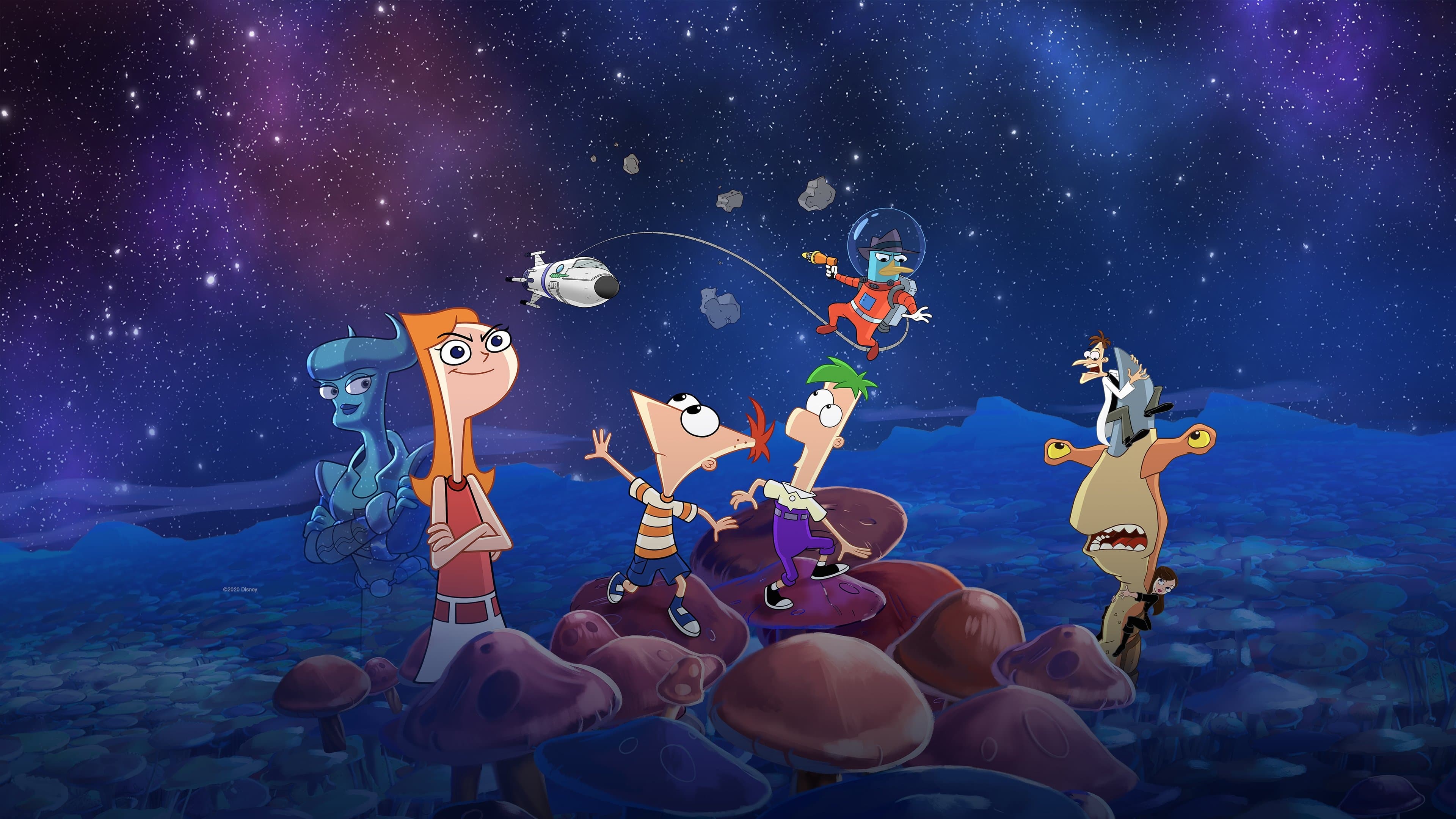 Backdrop of Phineas and Ferb the Movie: Candace Against the Universe