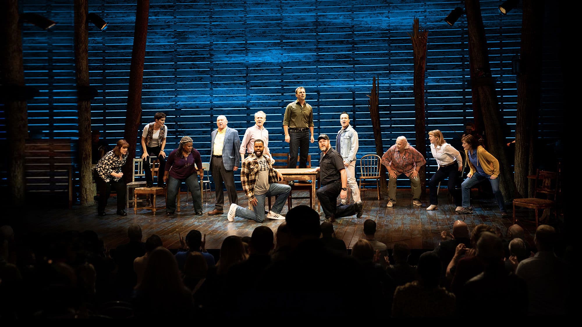 Backdrop of Come from Away