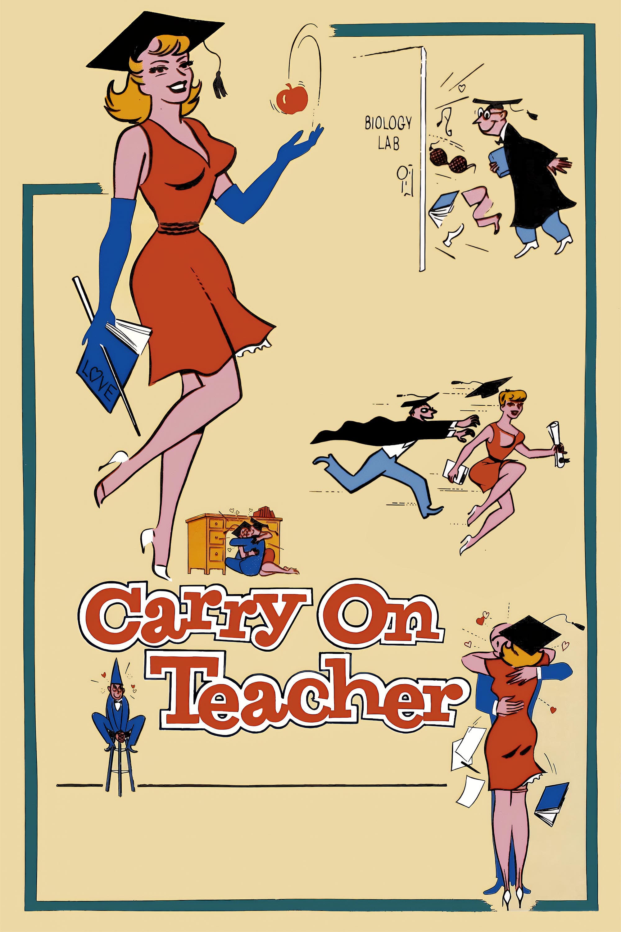 Poster of Carry On Teacher
