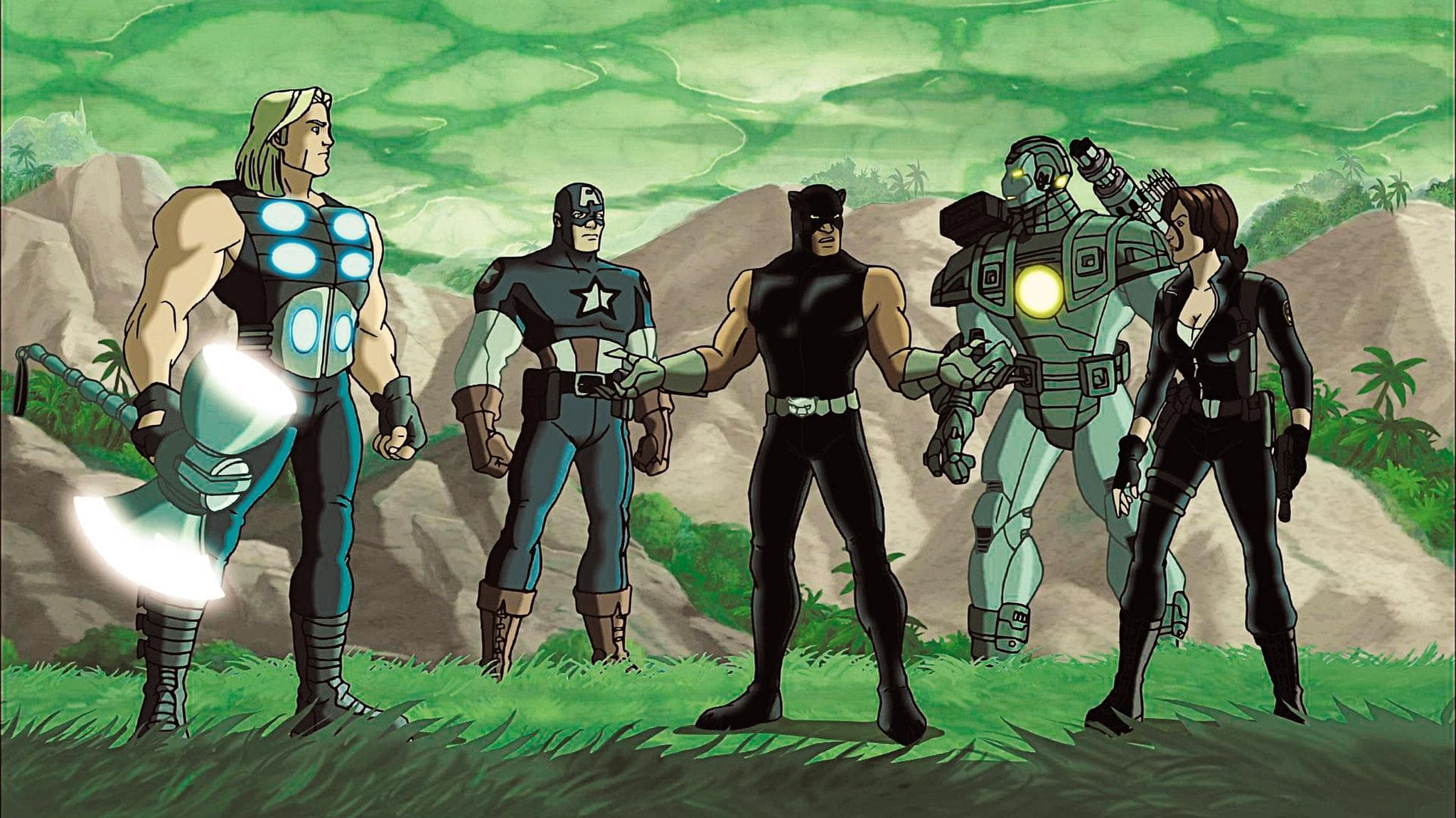 Backdrop of Ultimate Avengers 2