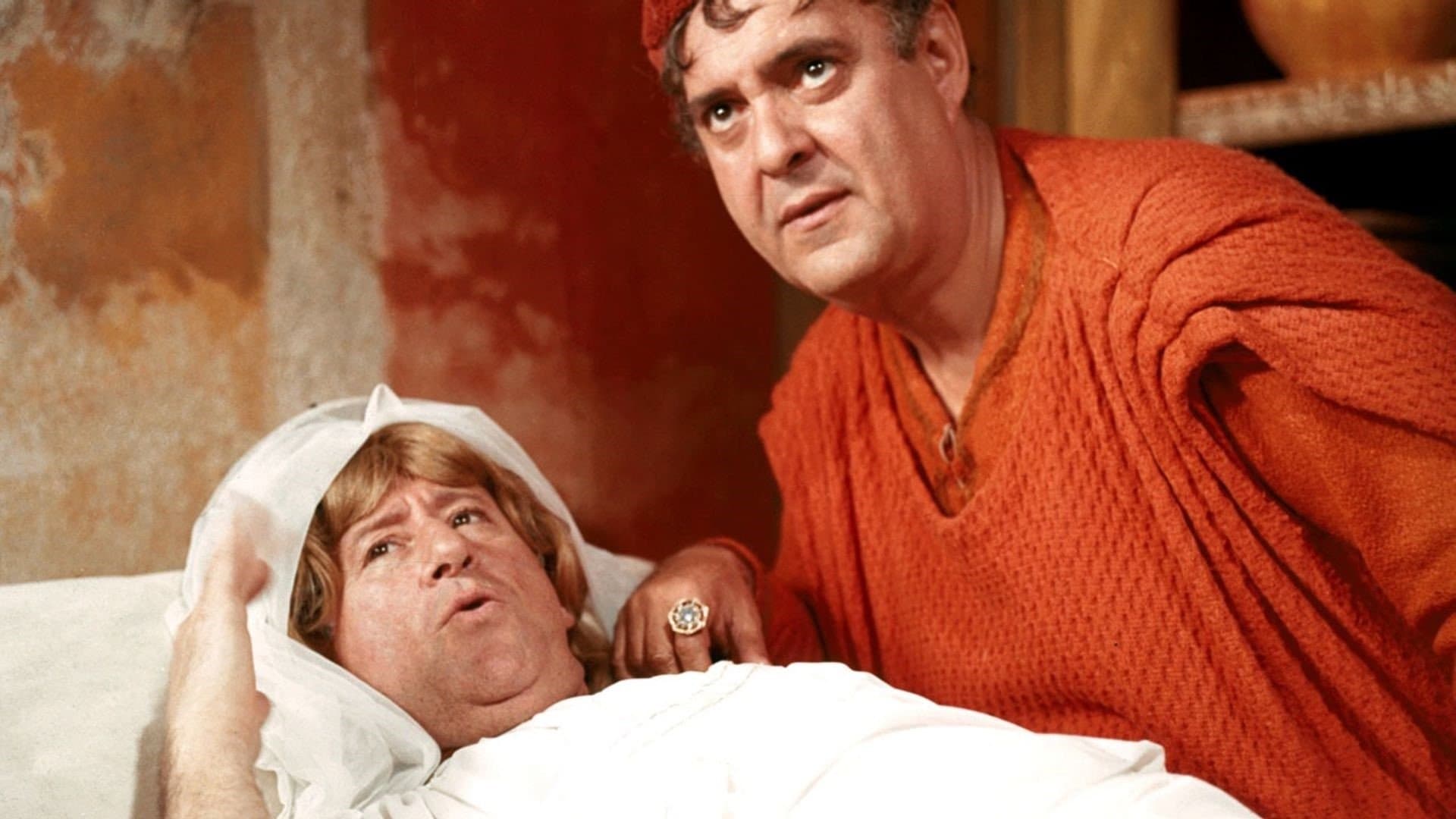 Backdrop of A Funny Thing Happened on the Way to the Forum