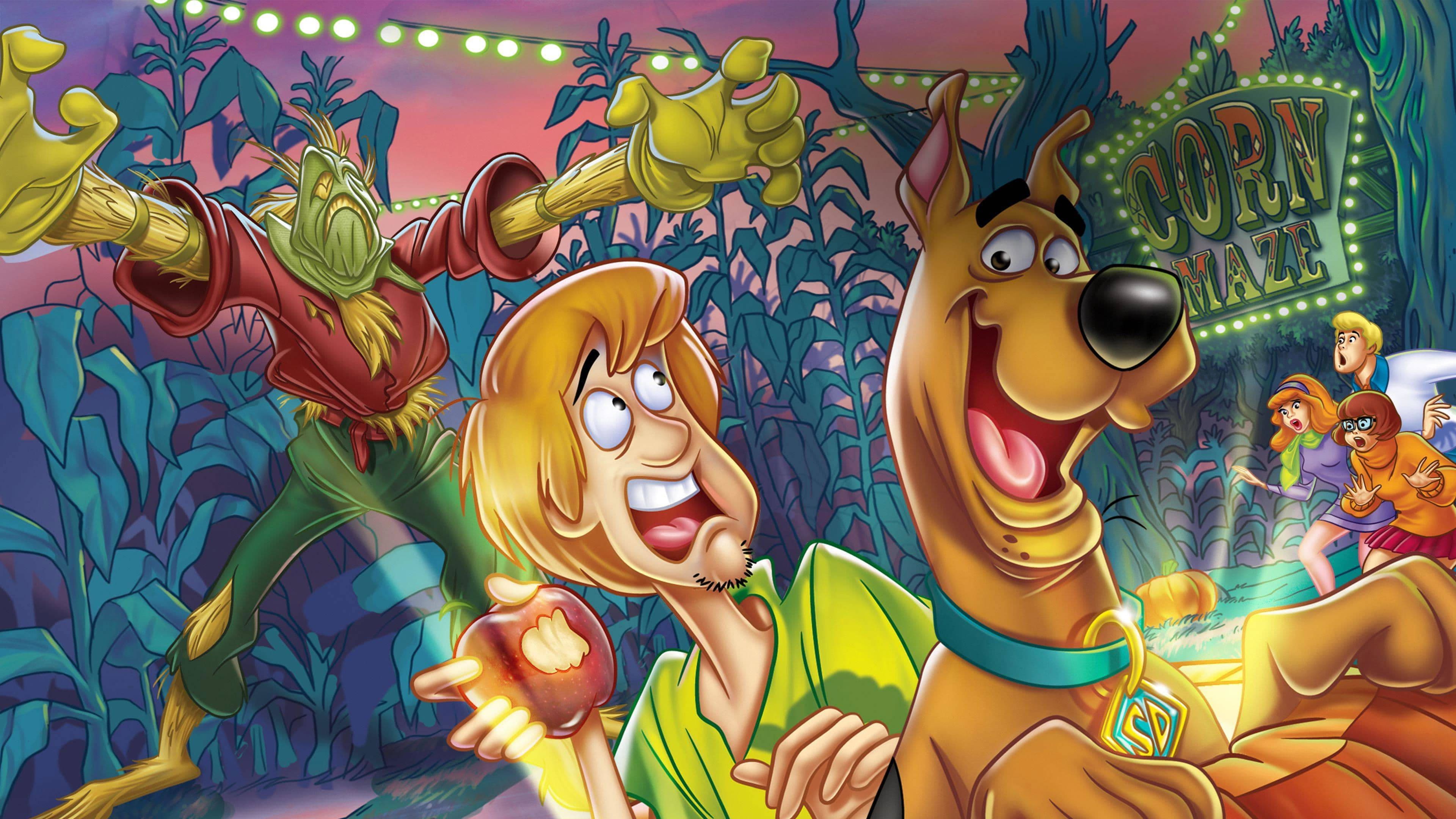 Backdrop of Scooby-Doo! and the Spooky Scarecrow
