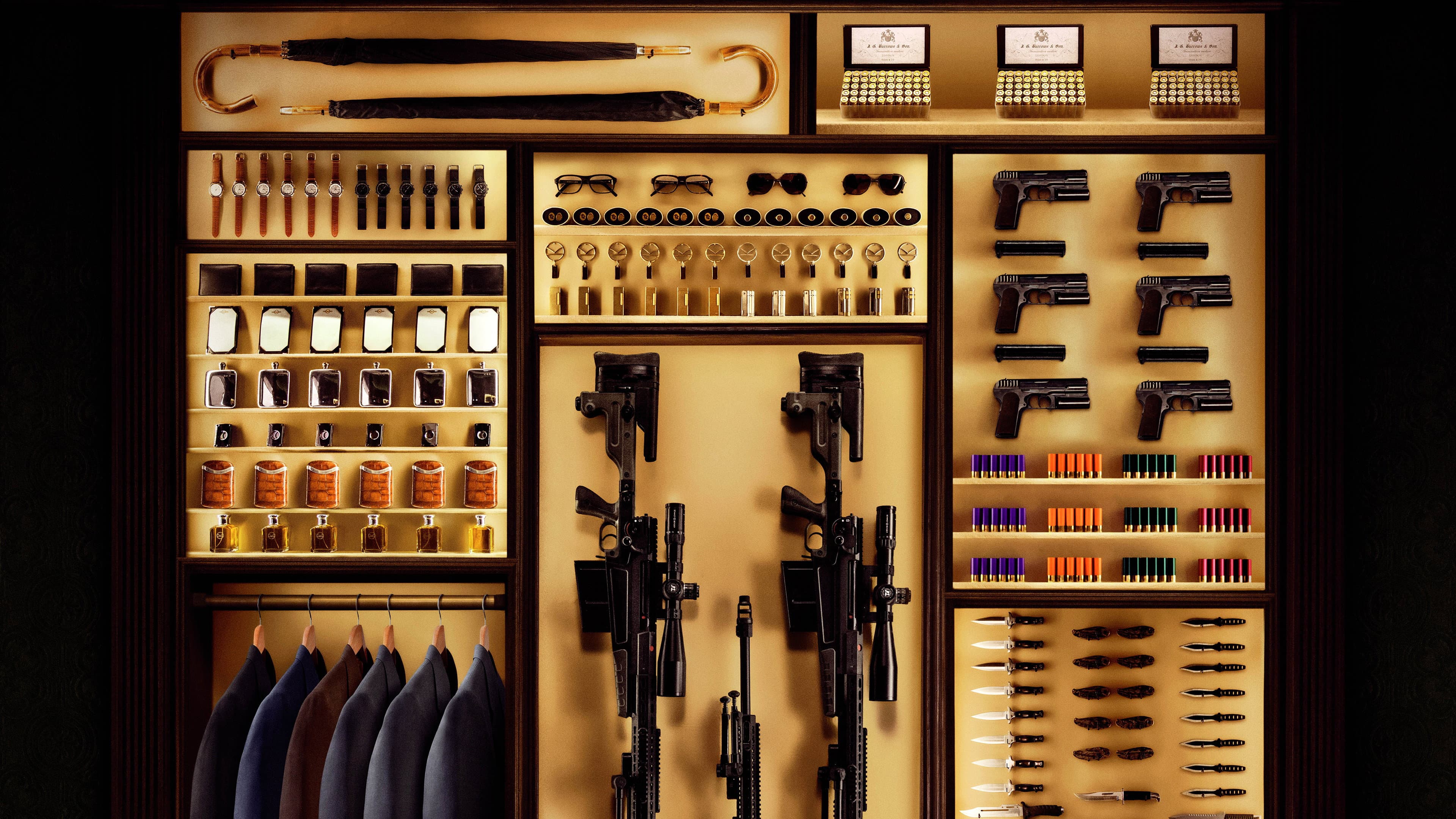 Backdrop of Kingsman Collection