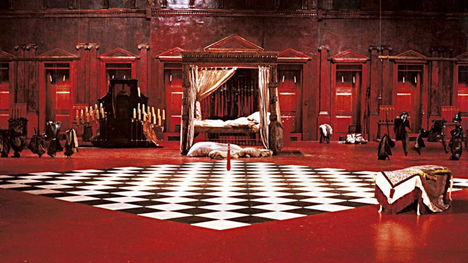 Backdrop of The Baby of Mâcon
