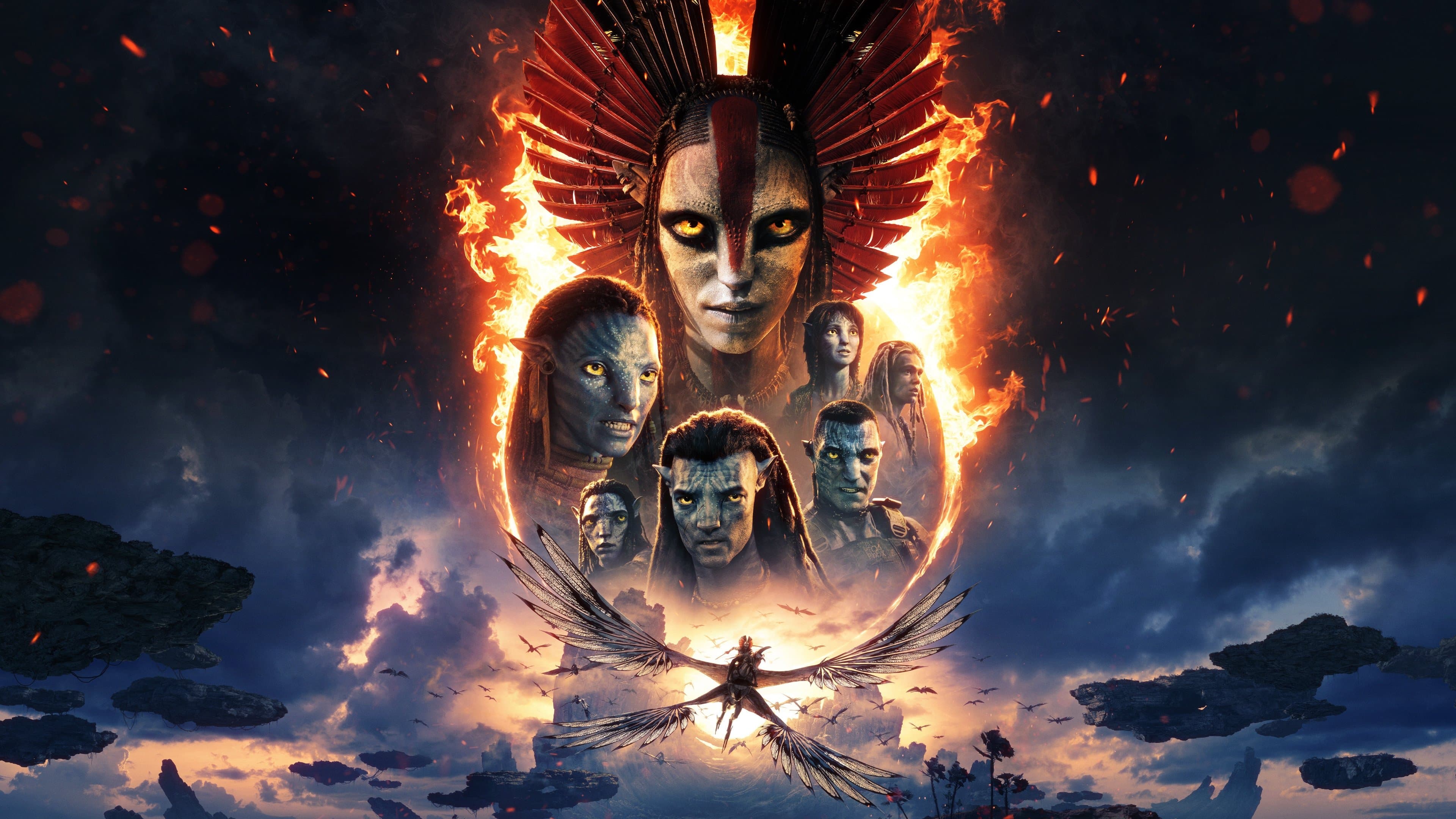Backdrop of Avatar: Fire and Ash