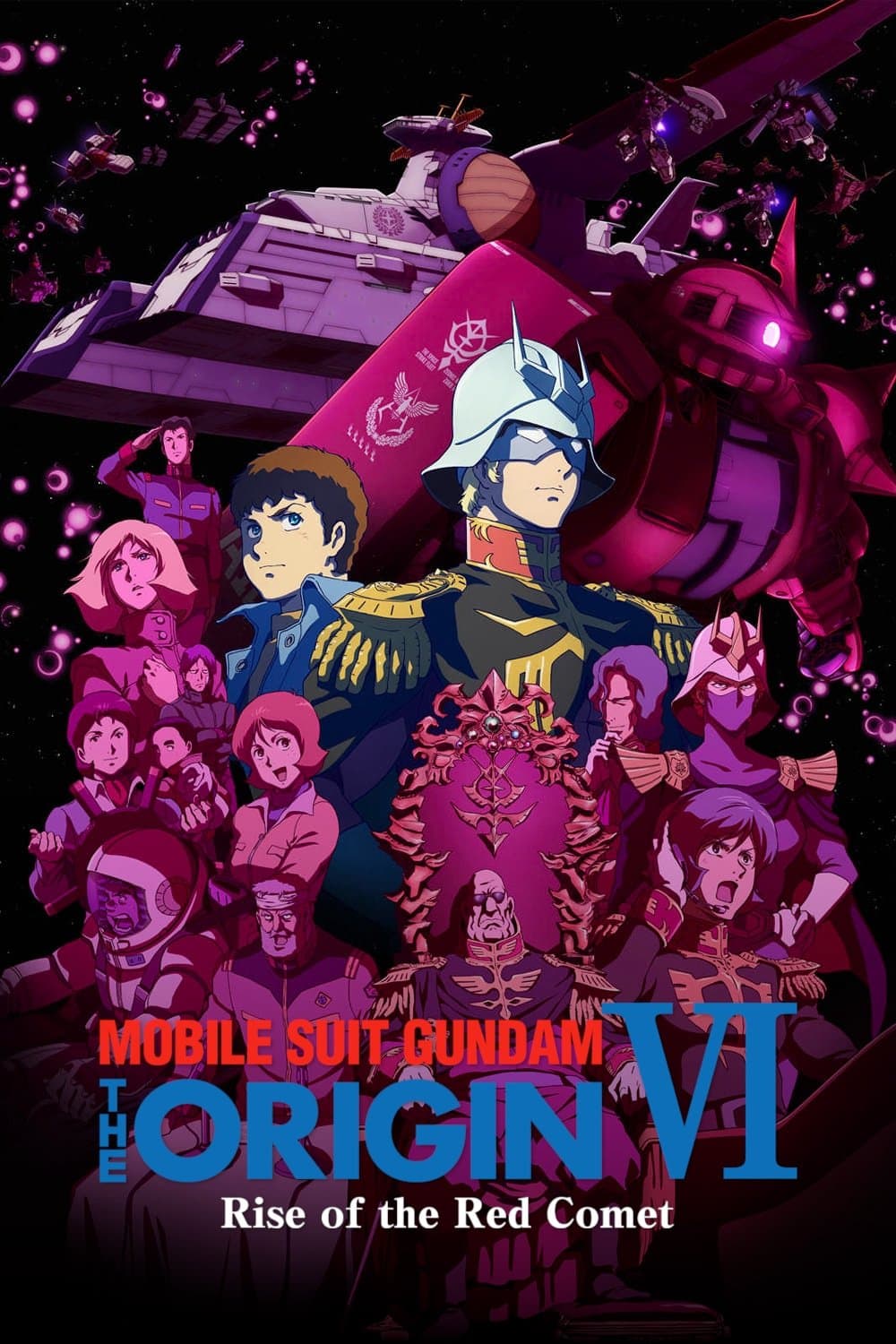Poster of Mobile Suit Gundam: The Origin VI – Rise of the Red Comet