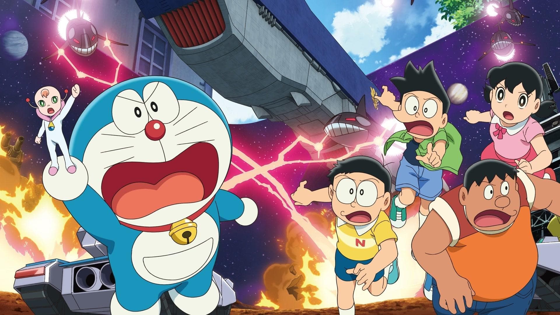 Backdrop of Doraemon the Movie: Nobita's Little Star Wars 2021
