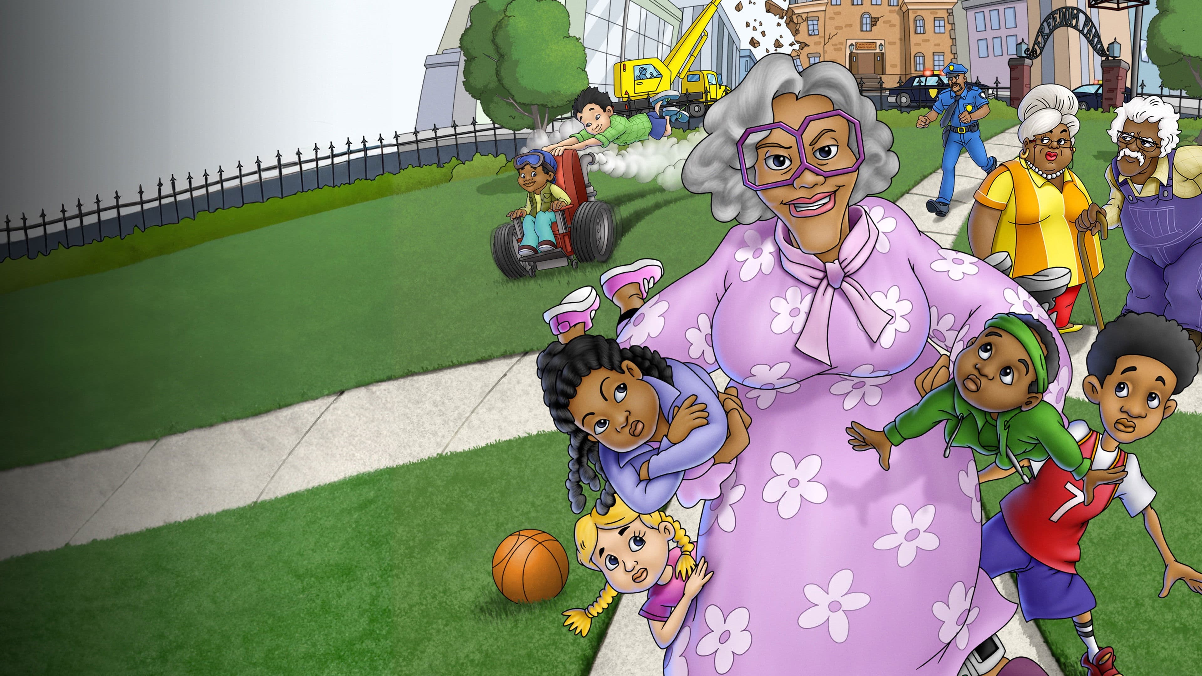 Backdrop of Tyler Perry's Madea's Tough Love
