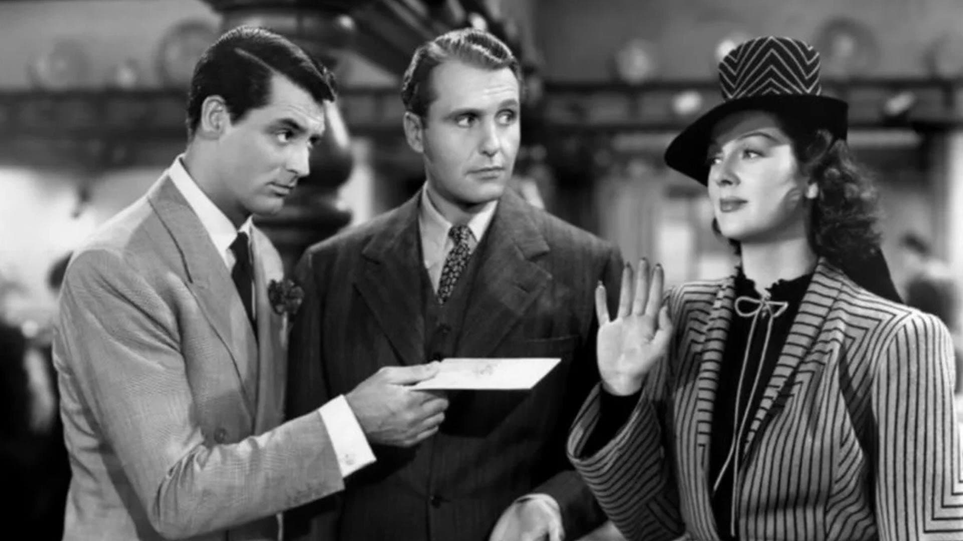 Backdrop of His Girl Friday