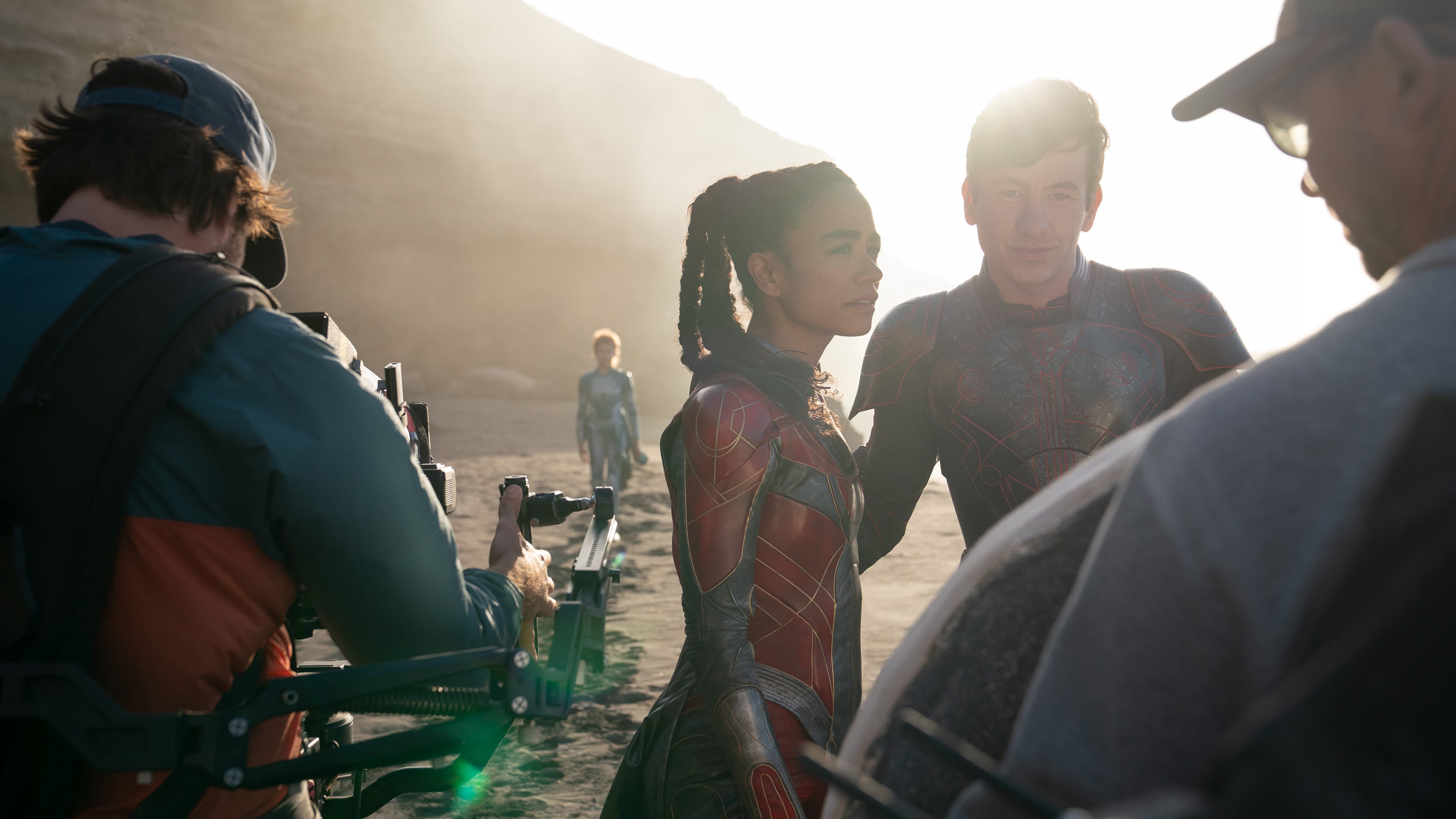 Backdrop of Marvel Studios Assembled: The Making of Eternals