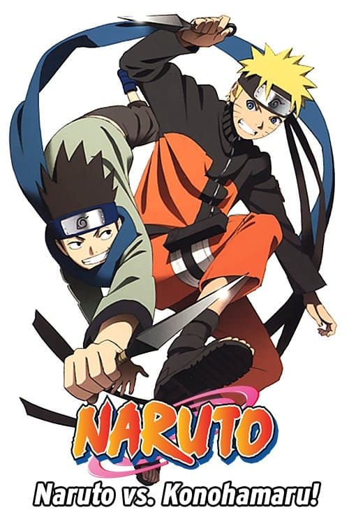 Poster of Naruto OVA 9: Chunin Exam on Fire! and Naruto vs. Konohamaru!