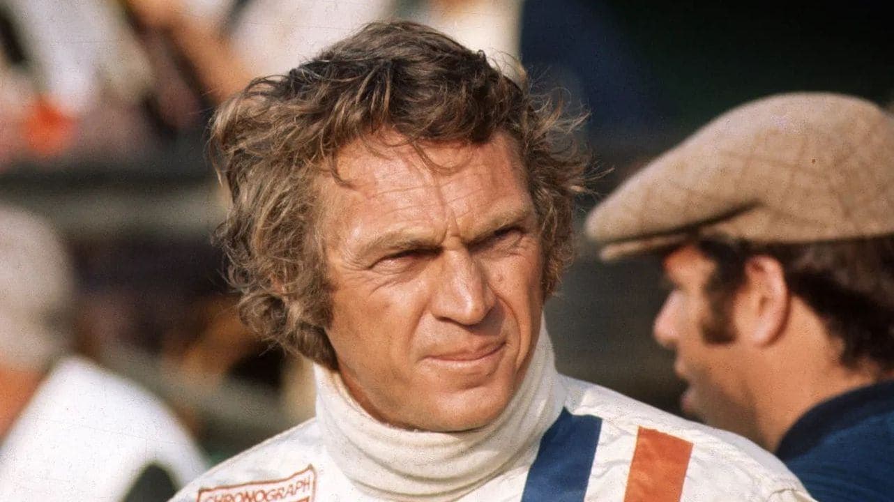Backdrop of Steve McQueen: The Man & Le Mans