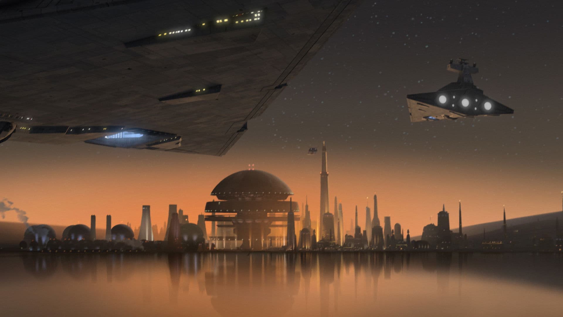 Backdrop of Star Wars Rebels: The Siege of Lothal